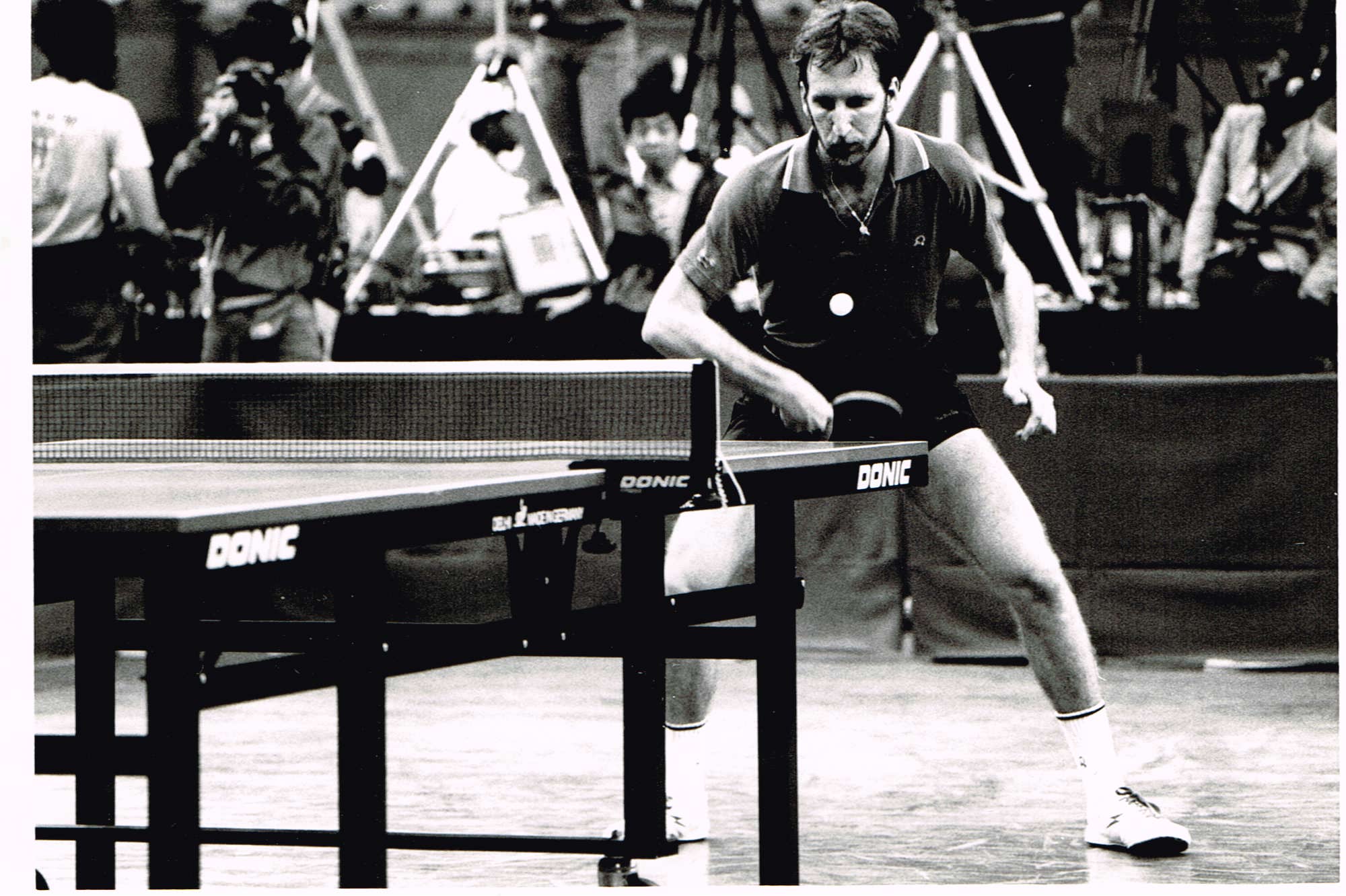 Entraîneur de tennis de table - Alain Bourbonnais du Club Ping